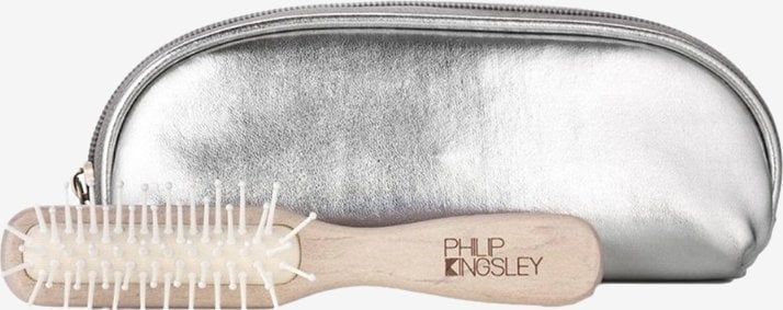Philip Kingsley Set Philip Kingsley: Philip Kingsley, Detangler, Hair Brush + Philip Kingsley, Handbag, Silver For Women