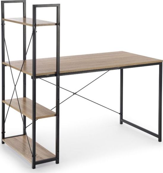 Biurko Halmar Narvik B1 Brązowe 120 cm x 64 cm