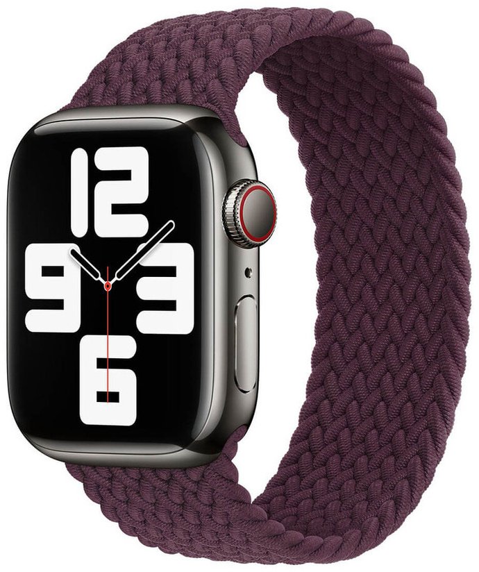 Apple Opaska WATCH BRAIDED STRAP SOLO ML633ZM/A 44/45/46/49MM SIZE 9 DARK CHERRY ORYGINALNA PLOMBA