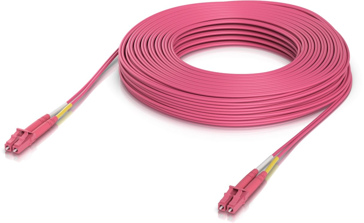 Ubiquiti OM4 Duplex LC UPC Fiber Patch Cable 30M