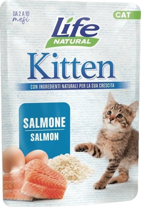 LIFE CAT sasz.70g KITTEN SALMON /30