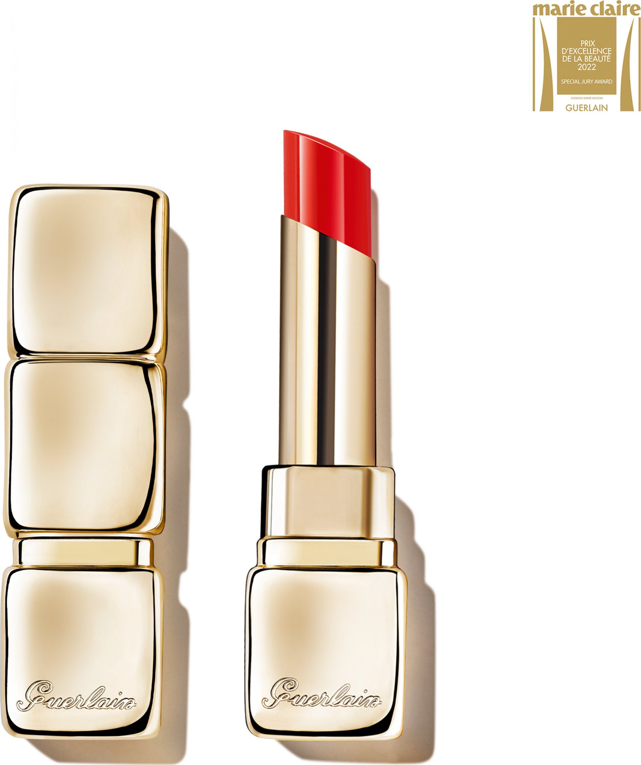 Guerlain GUERLAIN KISSKISS SHINE BLOOM LIPSTICK 775 POPPY KISS 3,2g
