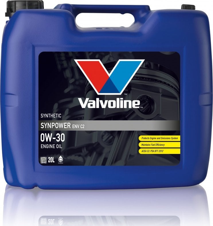 Valvoline Alyva varikliui SYNPOWER ENV C2 0W30 208L, Valvoline