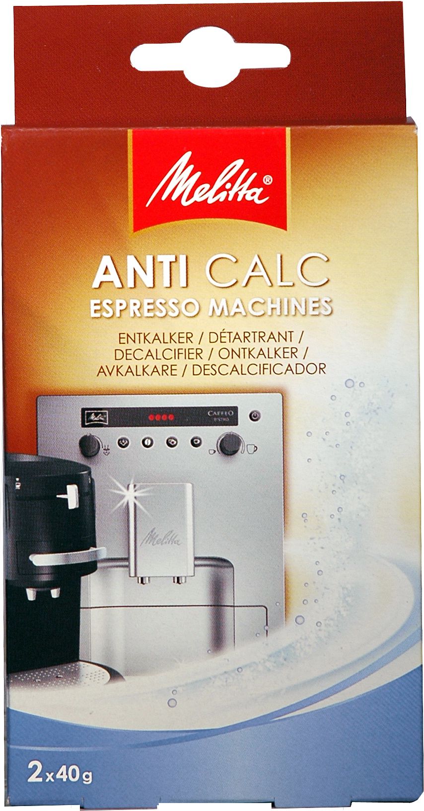 Melitta Odkamieniacz do ekspresów 2x40g
