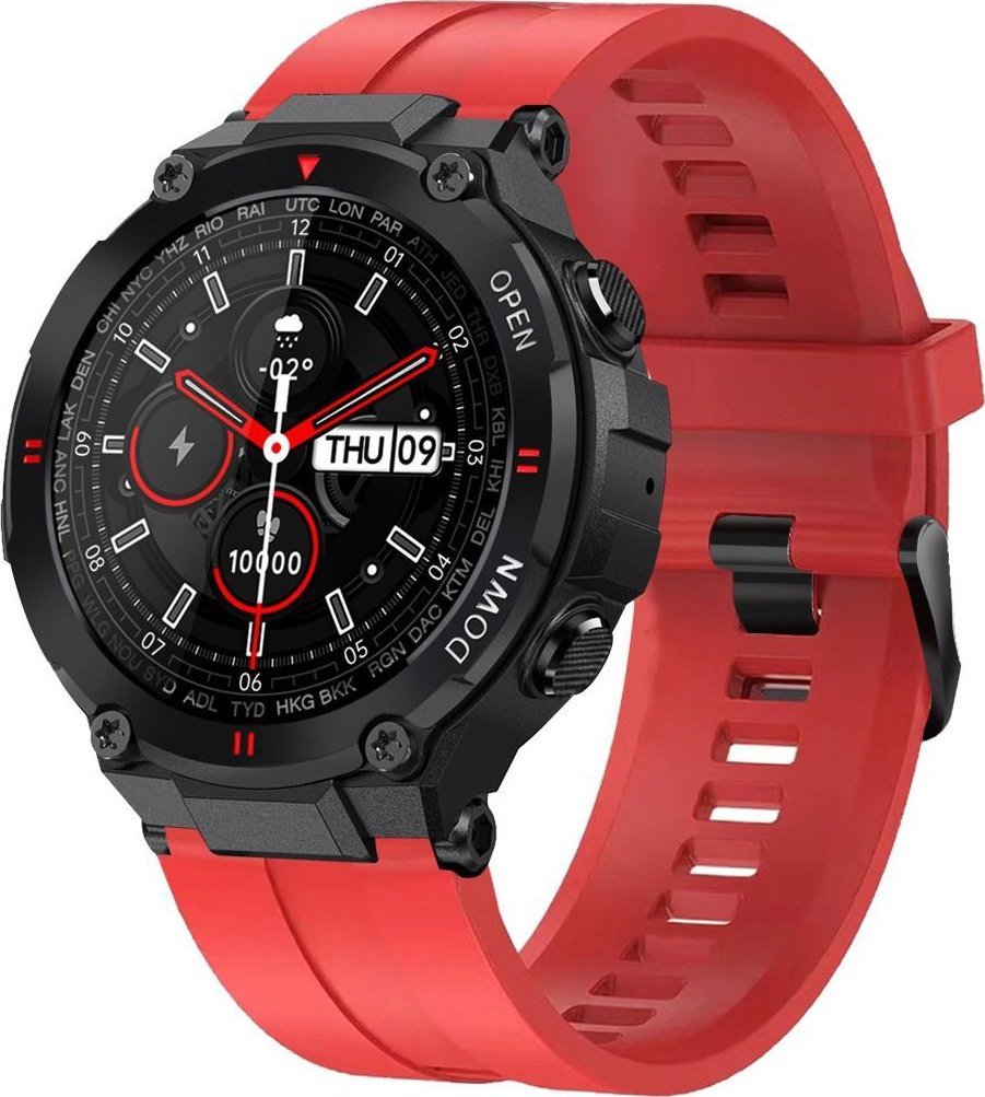 Smartwatch Gravity GT7-5 Czerwony (GT7-5)