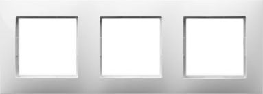 Ospel Aria Ramka potrójna biały (R-3U/00)