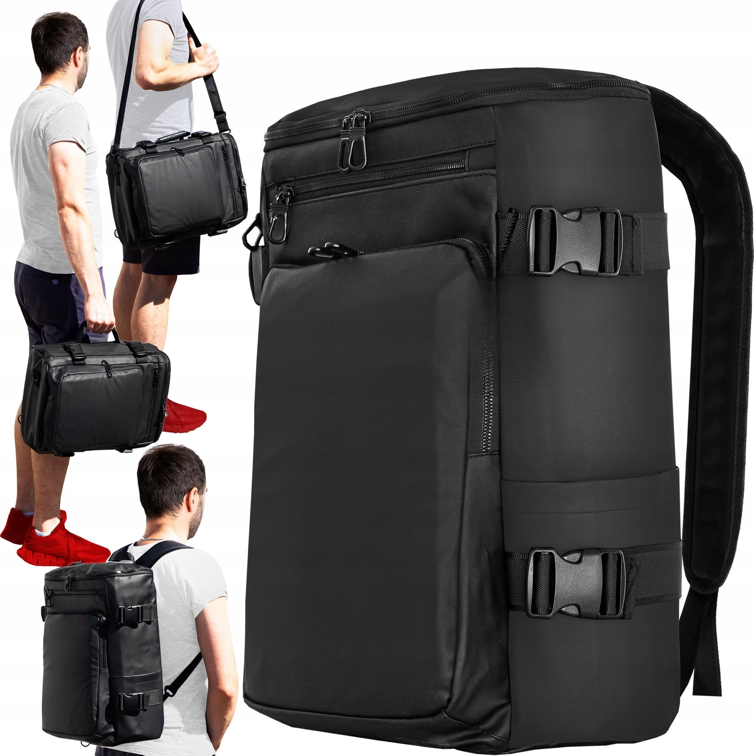 Torba Podręczna Do Samolotu 40X30X20 Bagaż Podręczny Plecak 3W1 Wizzair