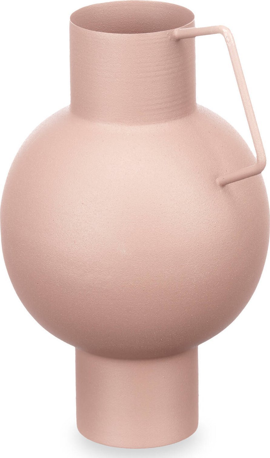 Gift Decor Wazon metalowy w pastelowym kolorze, wys. 23 cm