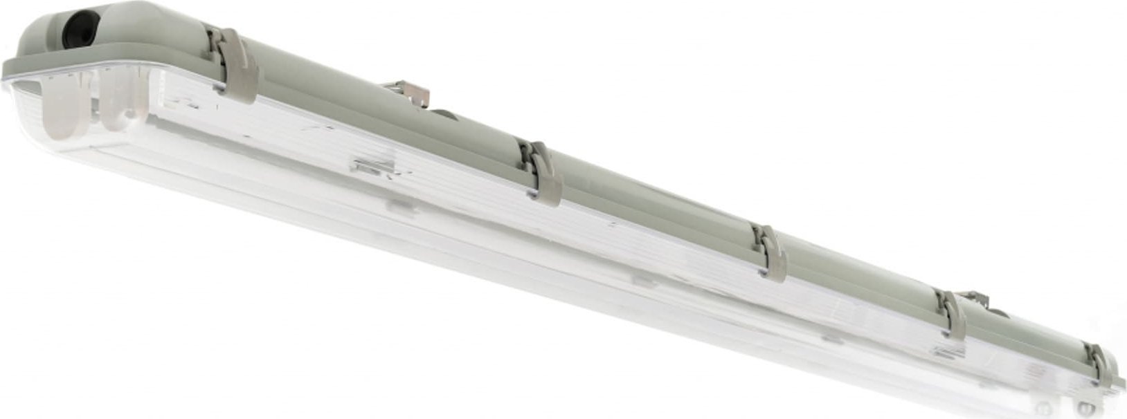Loyal Lighting Oprawa IP65 Loyal Lighting dla 2xtuba LED 120cm, AC230V, zas.jednstr, transp.