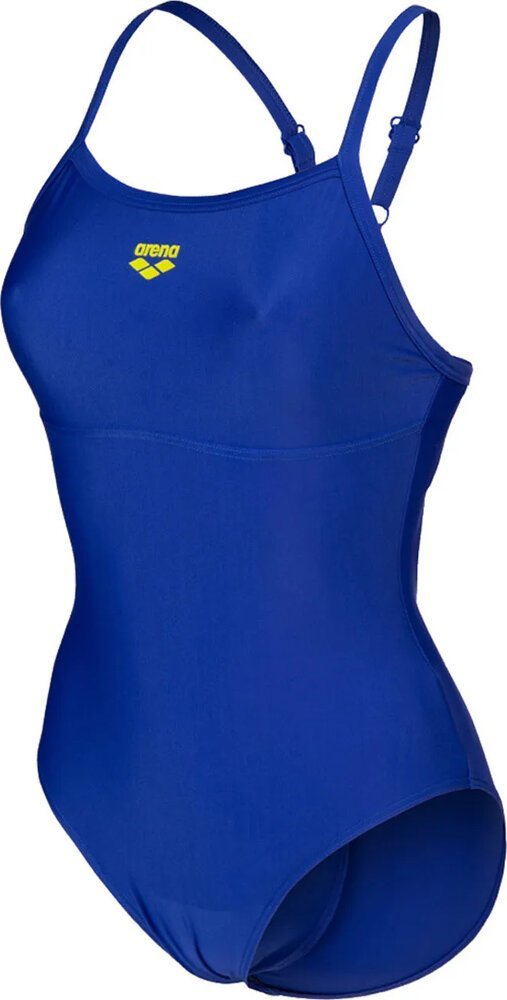Arena Damski strój kąpielowy Arena Women's Arena Solid Swimsuit Lightdrop Back B neon blue rozmiar 42