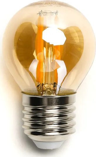 Aigostar Żarówka LED Filament Bursztynowa G45 E27 8W Żarówka LED Filament Bursztynowa G45 E27 8W