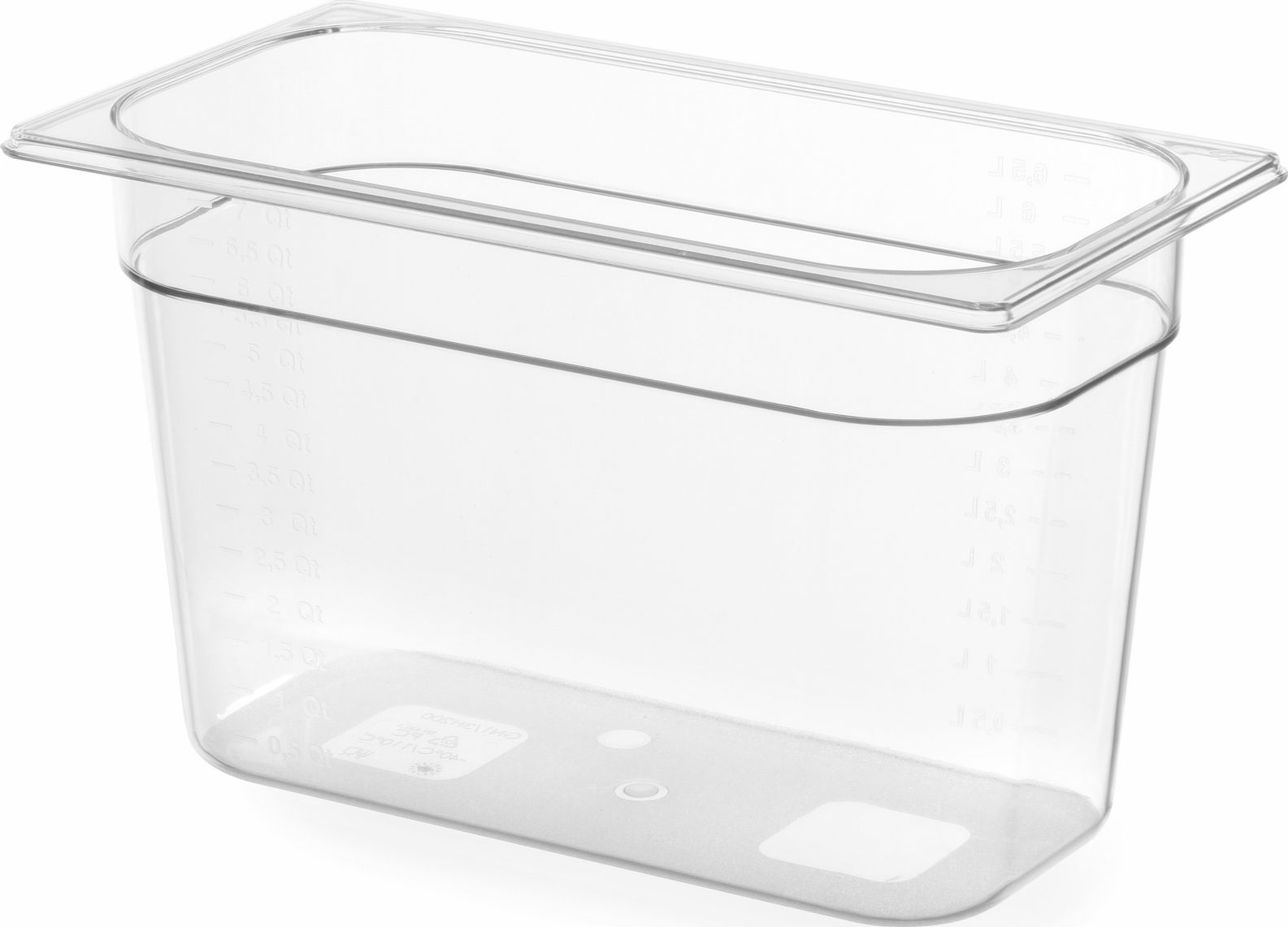 Hendi Pojemnik GN przeźroczysty z poliwęglanu GN 1/3 wys. 65 mm - Hendi 861530 Pojemnik GN przeźroczysty z poliwęglanu GN 1/3 wys. 65 mm - Hendi 86153