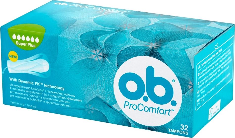 Johnson & Johnson O.B.ProComfort Super Plus komfortowe tampony 1op.-32szt