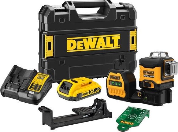 Dewalt Laser płaszczyznowy DCE089D1G18 zielony 35 m