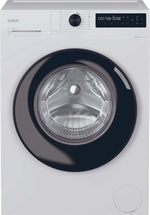 Candy Washing Machine | BR 410B8-S | Energy efficiency class A | Front loading | Washing capacity 10 kg | 1400 RPM | Depth 60 cm | Width 60 cm | Displ