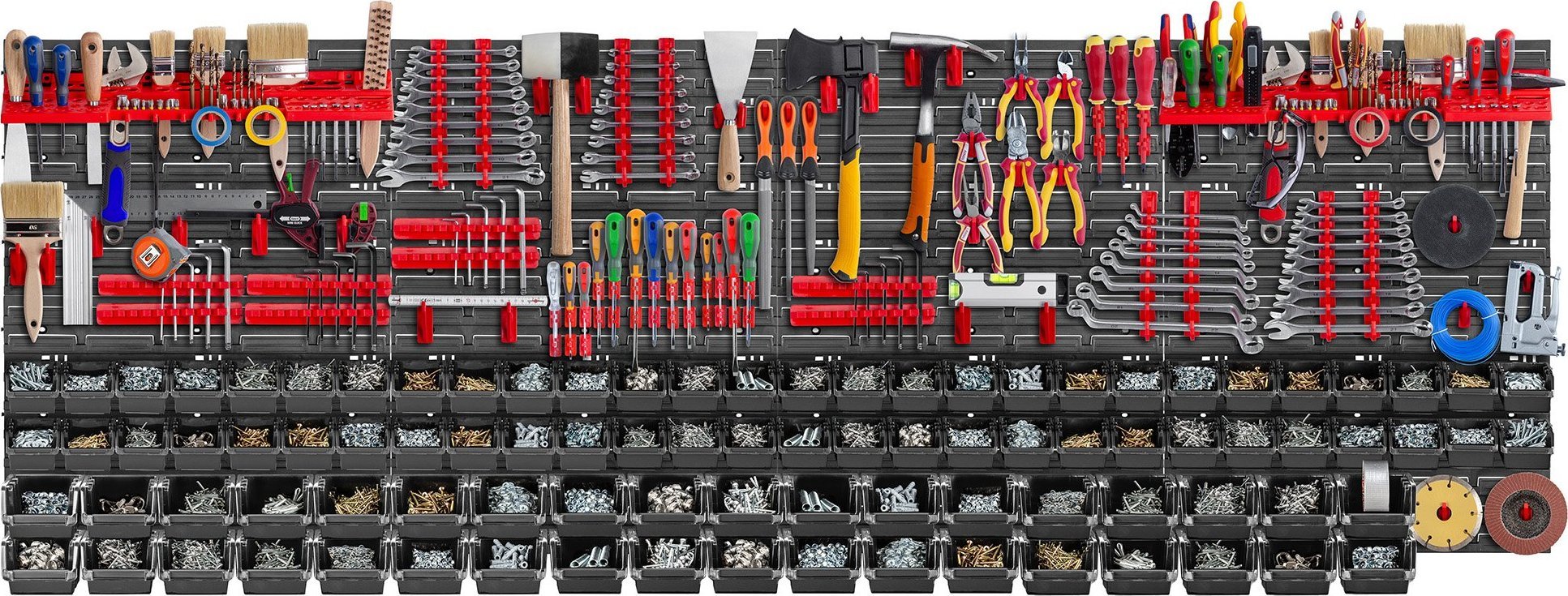 Kadax KADAX Tablica Narzędziowa Ścianka 232x78cm 174 el