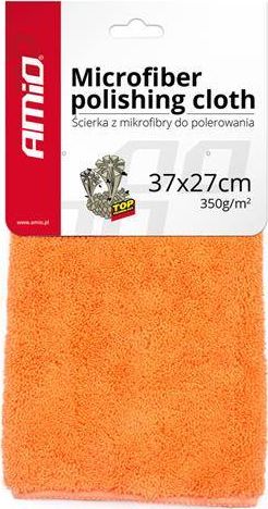AMiO Ściereczka do polerowania z mikrofibry 37x27cm 350g/m2
