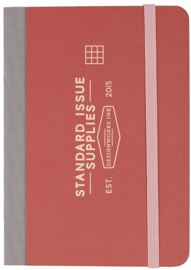 Dziennik kieszonkowy Standard Issue Rosewood+Blush