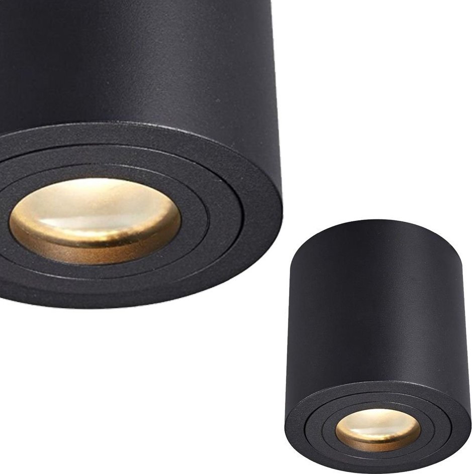 Lampa sufitowa Zumaline Zuma Line Rondip SL ACGU10-159-N spot lampa sufitowa 1x50W GU10 czarny