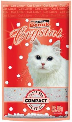 Żwirek dla kota Super Benek Crystal Naturalny 3.8 l