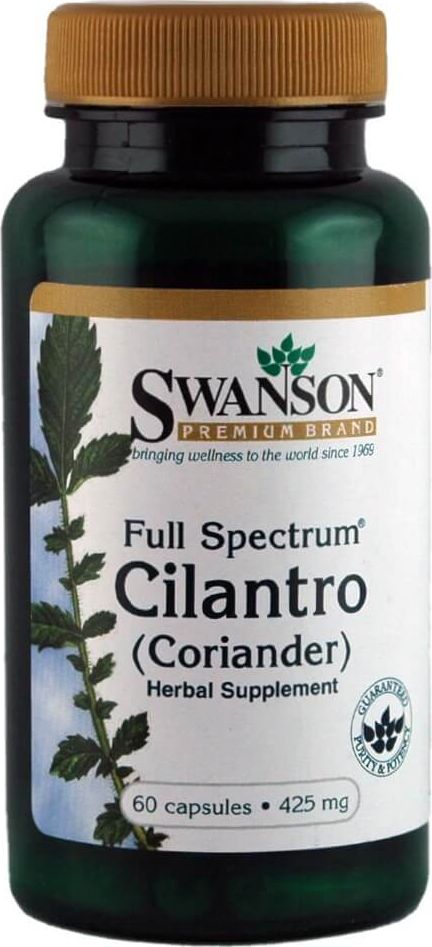 Swanson Swanson Cilantro (Coriander) 425mg 60 kaps.