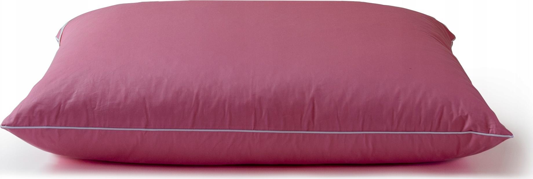 AMZ Poduszka 70x80 naturalne pierze gęsie i bawełna