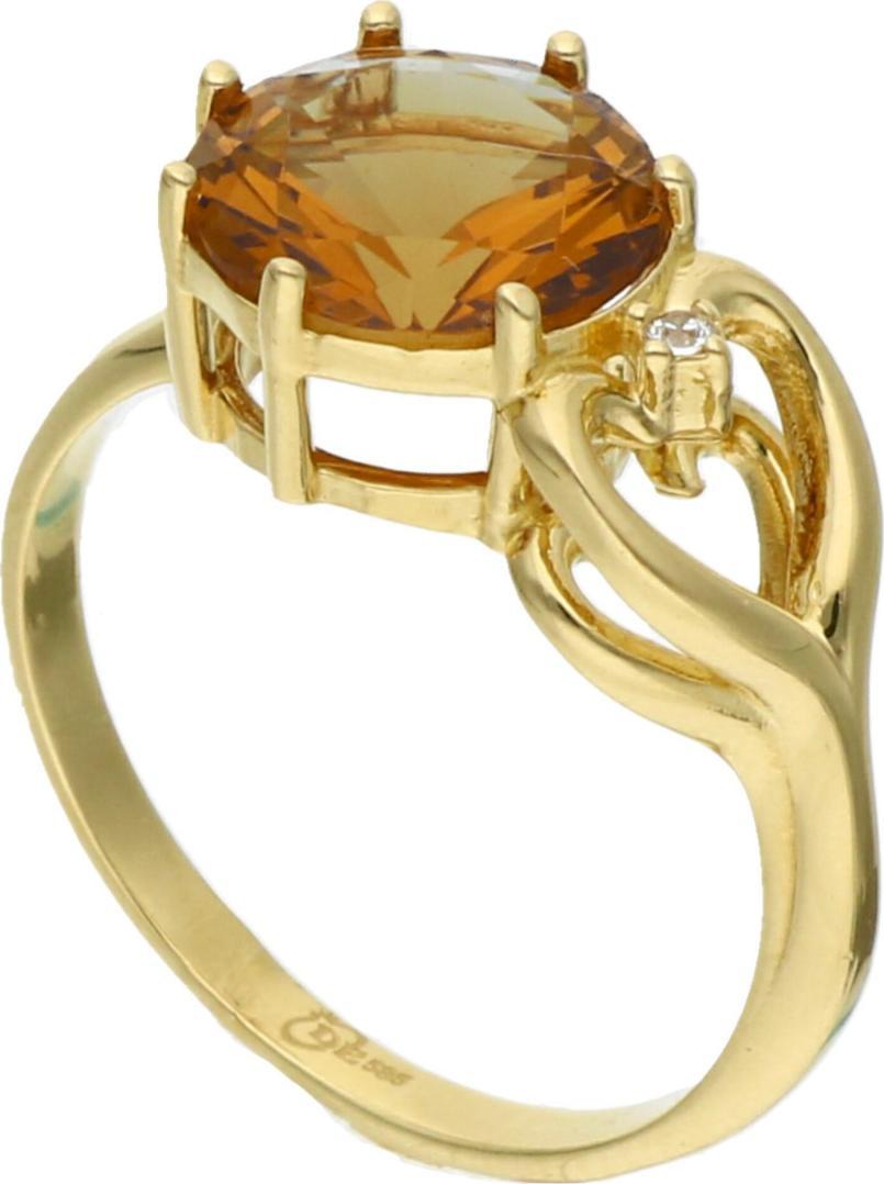 Rosanto Złoty pierścionek z zultanitem sultanitem roz. 20 585 14k