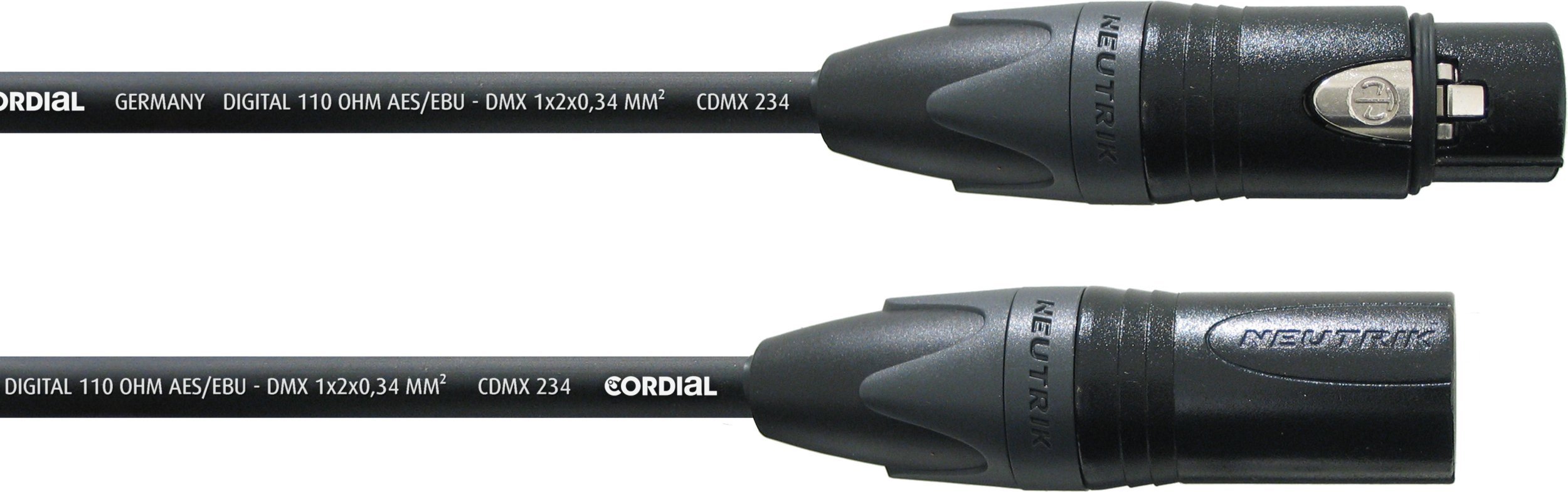 Cordial AES/EBU XLR to XLR cable, 1 m