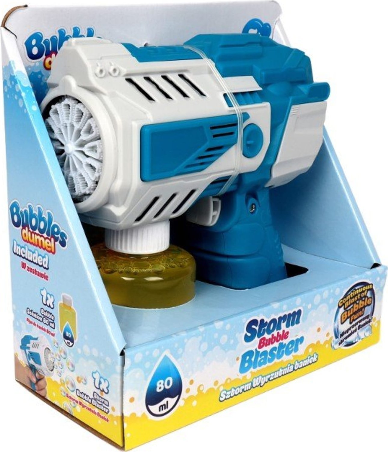 Dumel Sztorm wyrzutnia baniek niebie