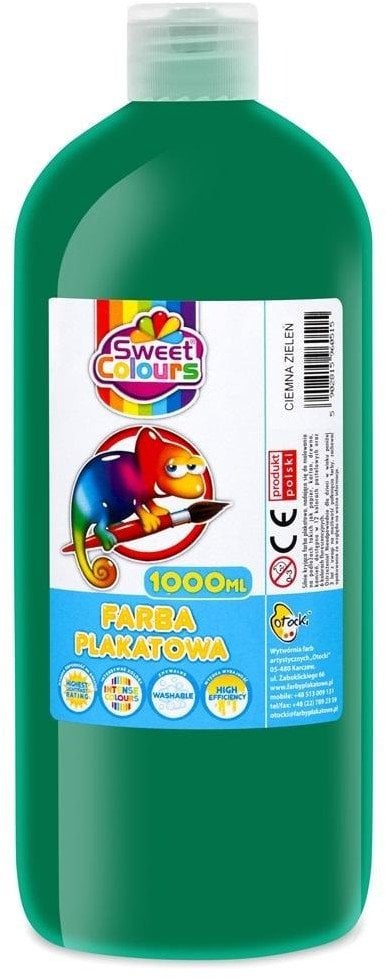 Astra Farba plakatowa ciemno zielona 1000ml