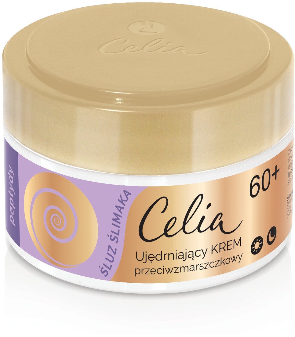 Celia Śluz Ślimaka Ujędrniający krem przeciwzmarszczkowy na dzień i na noc 60+