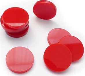 Crafters Crafters: Znaczniki okr±g³e - Czerwone