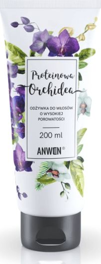 Anwen Odżywka do włosów o wysokiej porowatości Proteinowa Orchidea