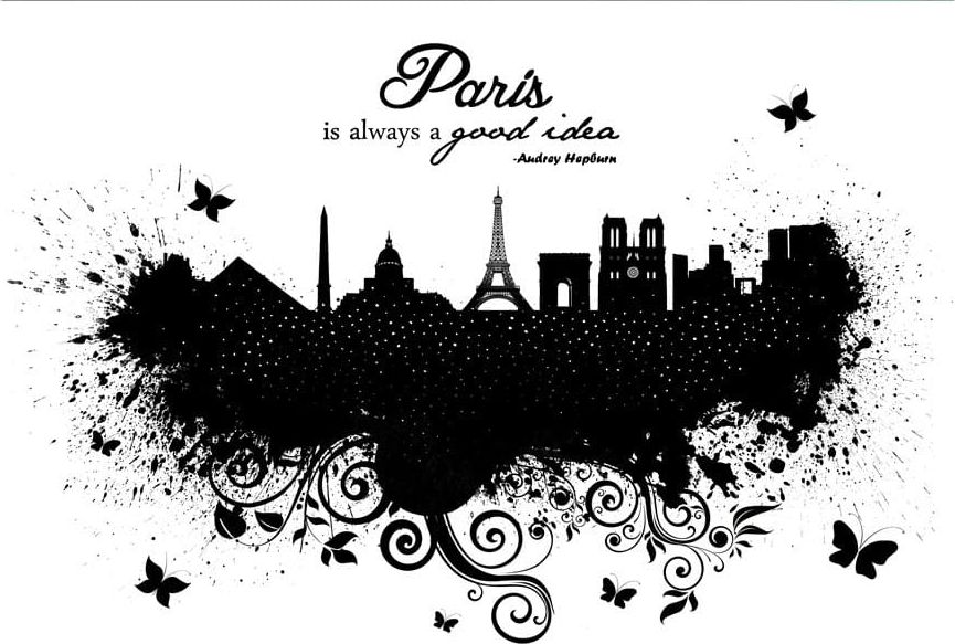 DecoNest Fototapeta - Paris is always a good idea - 150X105