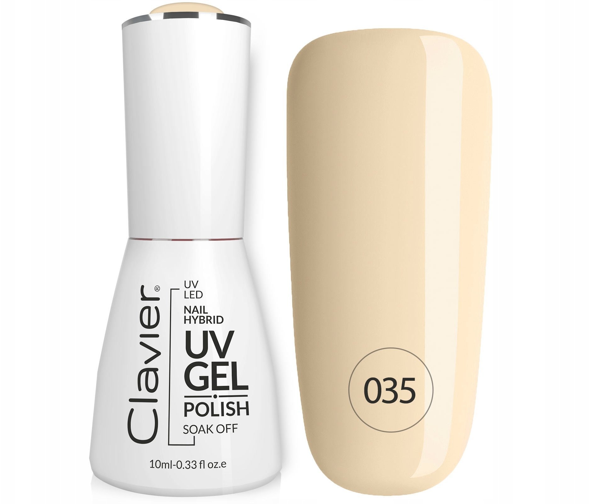 Realac CLAVIER_Nailsology Gel Polish 035 Banana Cream 8ml