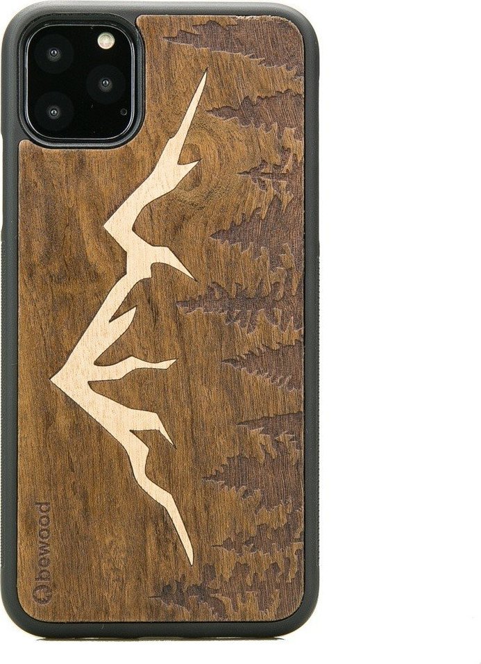 BeWood Drewniane Etui na iPhone 11 PRO MAX GÓRY IMBUIA