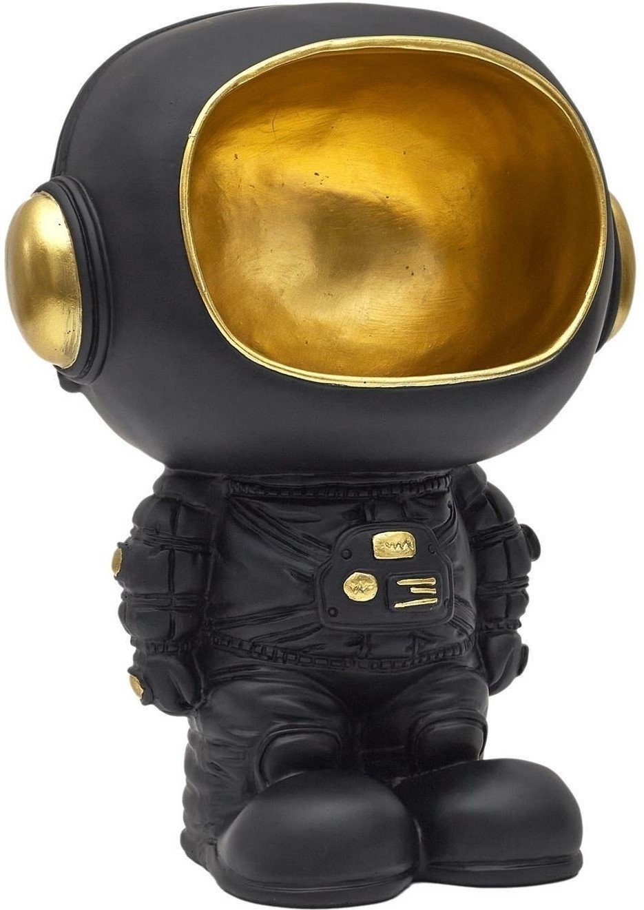 INTESI FIGURKA ASTRONAUTA Z FUNKCJĄ PRZECHOWYWANIA CZARNA/ZŁOTA