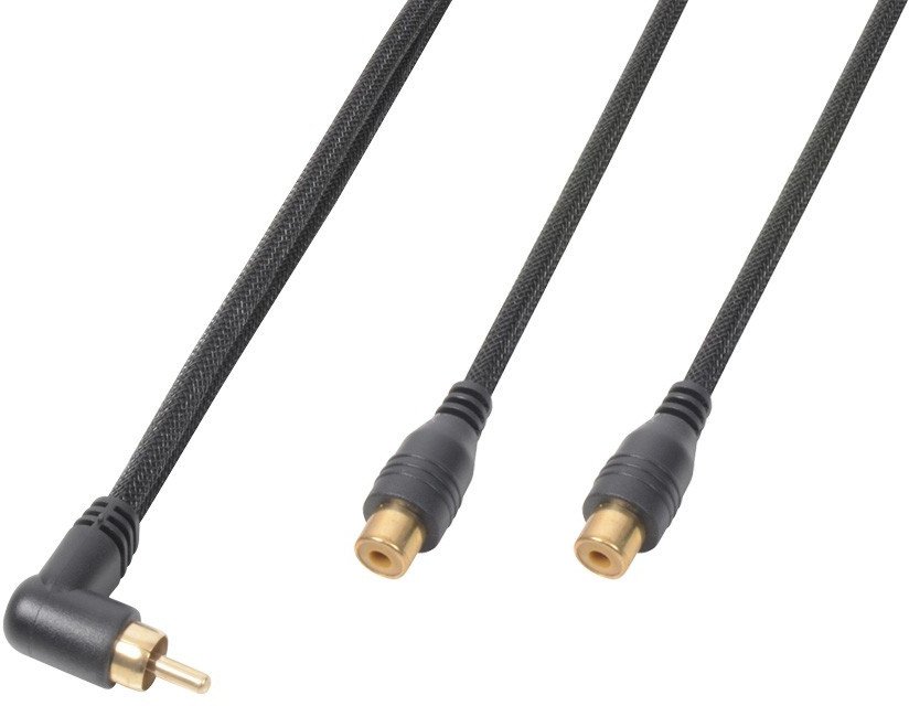 Kabel Audio RCA [M] - 2xRCA [F] 0.3 m one size