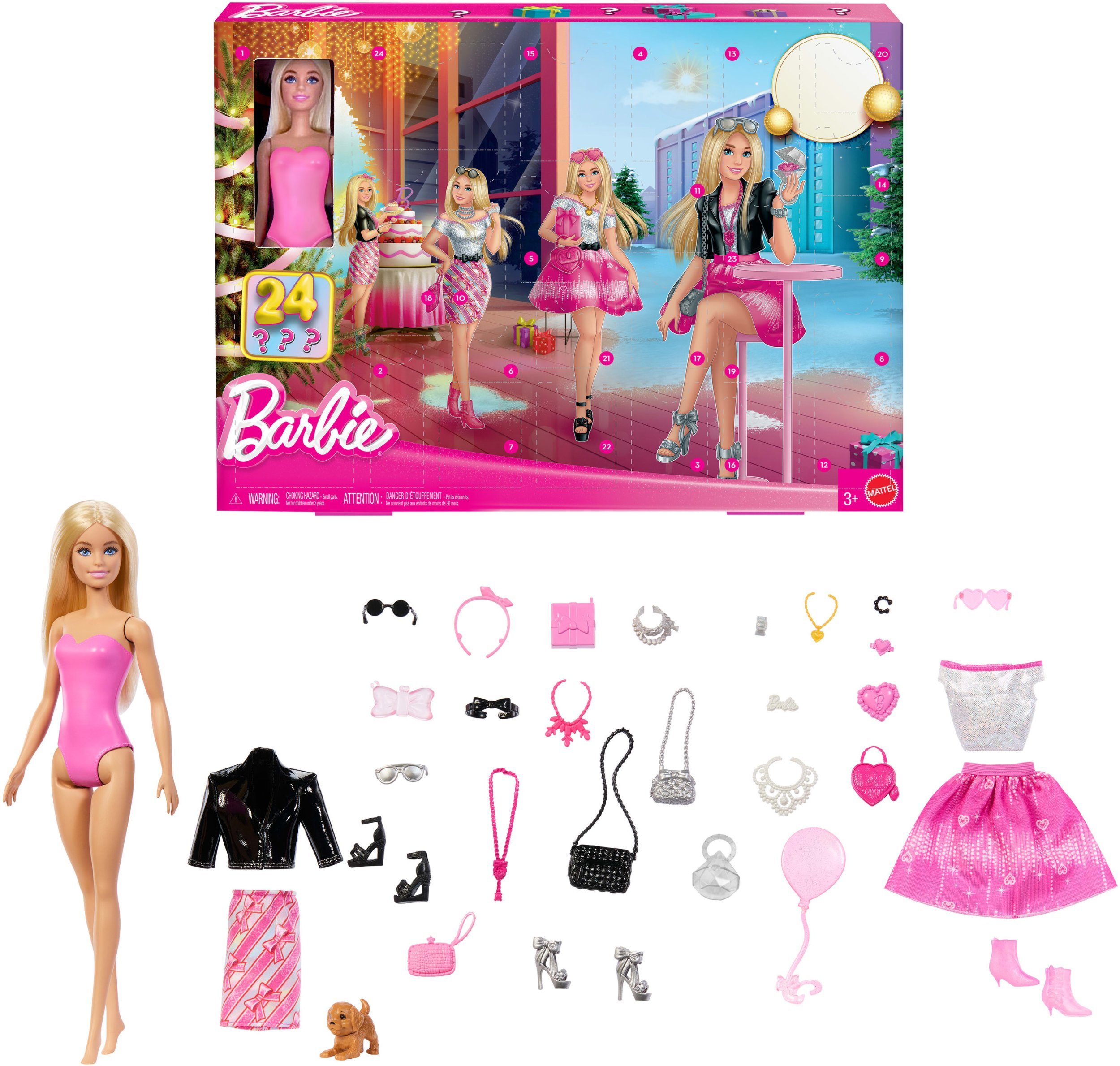BARBIE FAB advento kalendorius (JFL63)