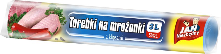 JAN Niezbędny Torebki na mrożonki 3L 50 szt (8571006528)