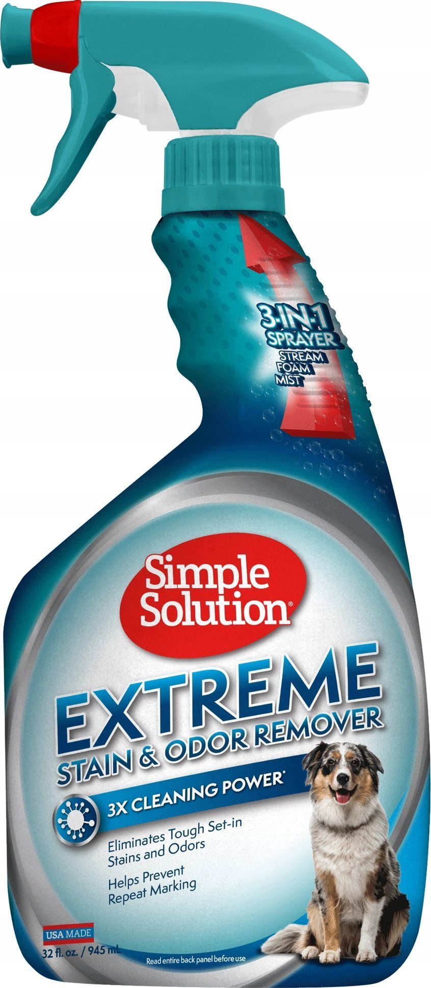Simple Solution SIMPLE EXTREME STAIN & ODOR REMOVER PIES 945ml