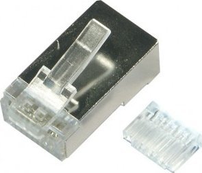 Triton Wtyk modularny WM8p8c (RJ-45), kat.6, na przewód okrągły, drut, ekranowane