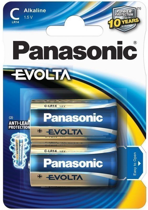 Panasonic Bateria Evolta C / R14 2 szt.