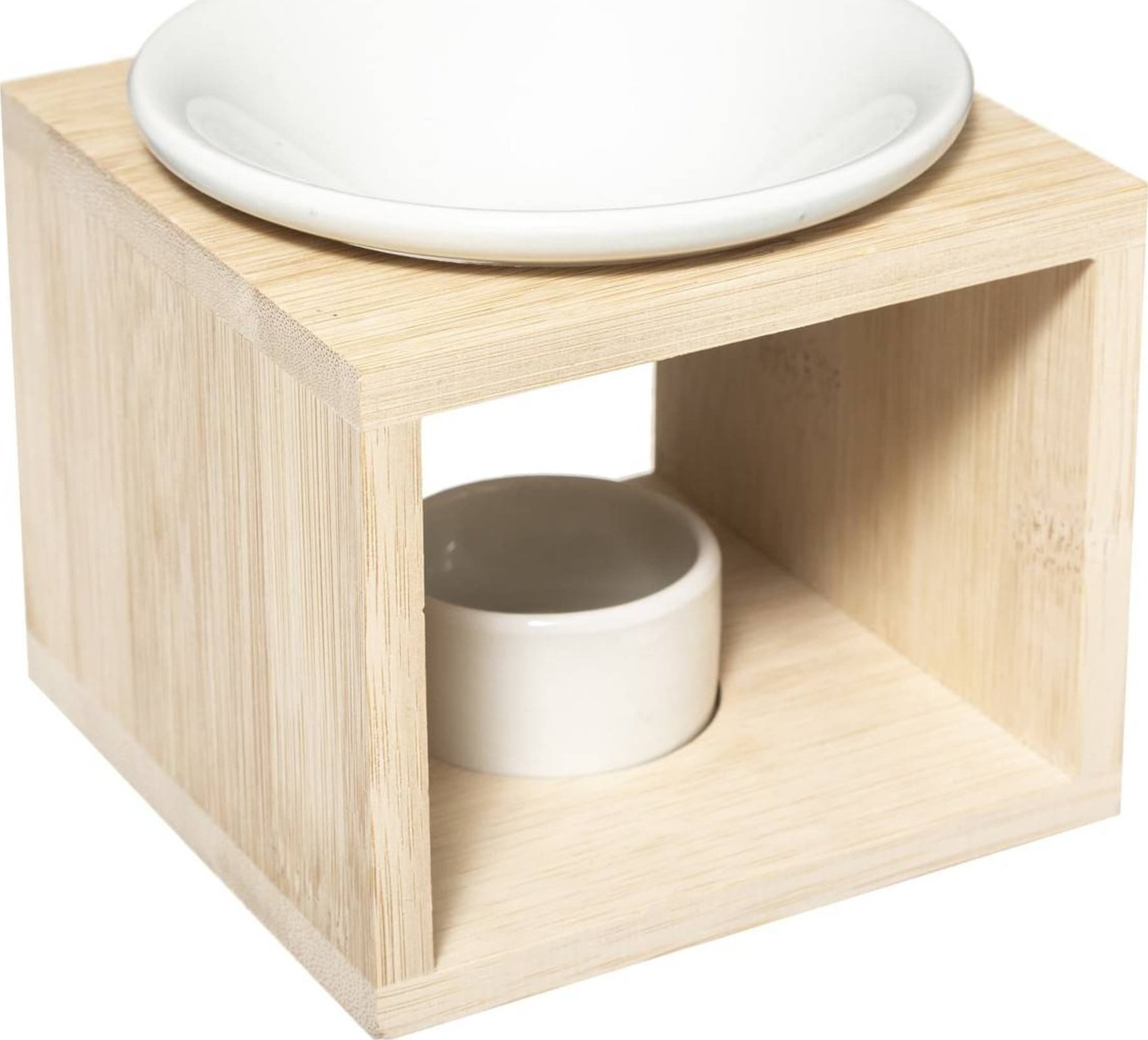 Atmosphera Kominek zapachowy, bambus, 11,5 x 11,5 x 9,5 cm