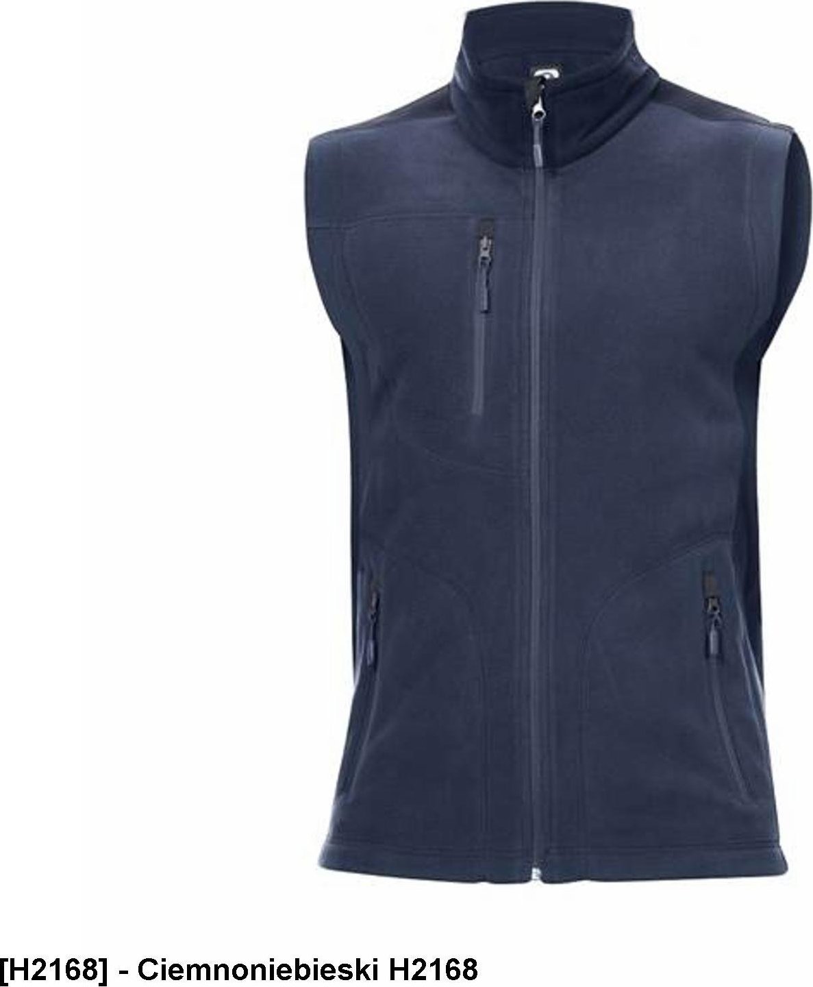 Ardon ARDON MARTIN - kamizelka męska polarowa - Ciemnoniebieski H2168 S