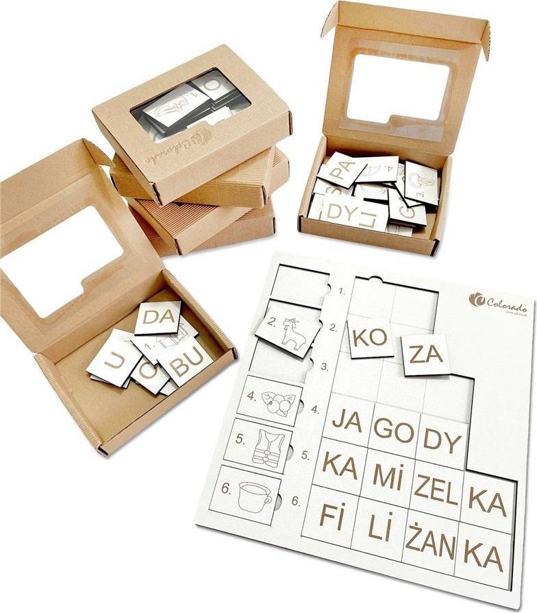 Colorado Pakiet: Krzyżówka obrazkowo-sylabowa 6szt