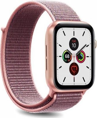 Puro Pasek nylonowy do Apple Watch 38/40/41mm, Różowy (43037)