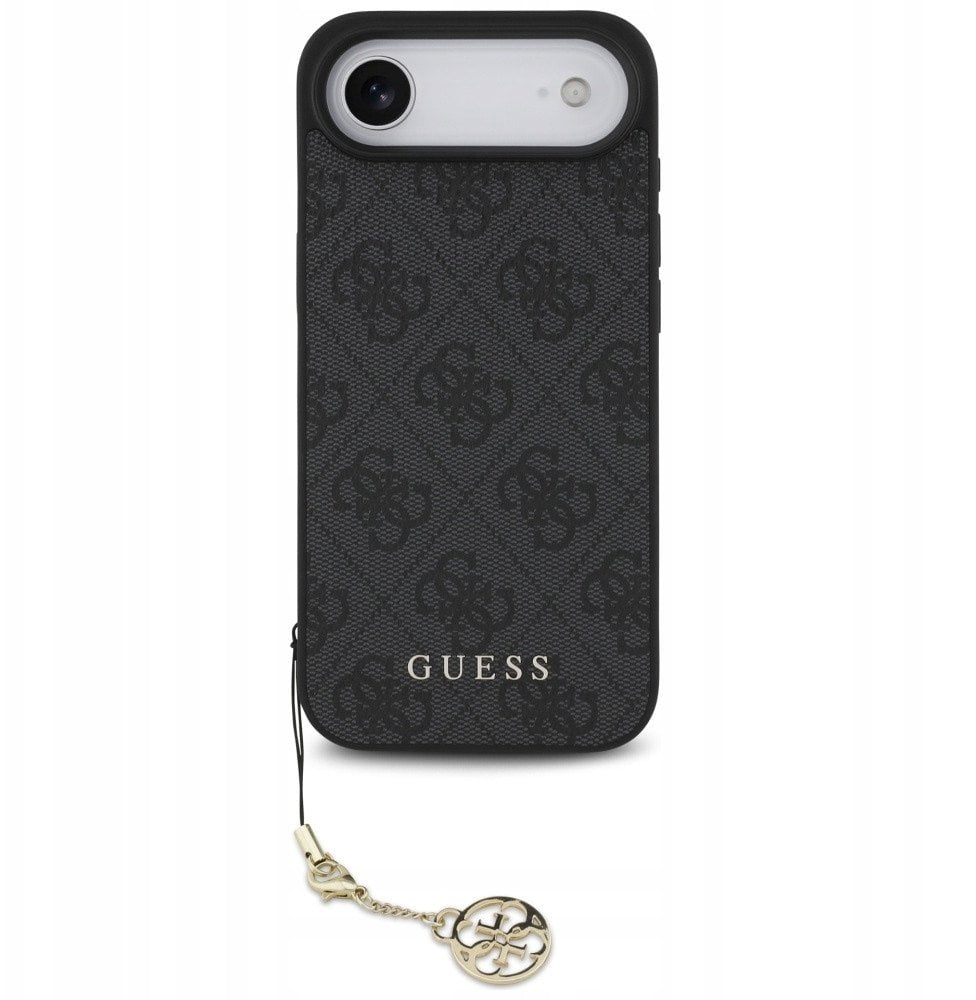 Guess Etui 4G Charms Collection MagSafe do iPhone Air czarny