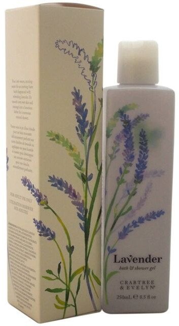 Aromatherapy Associates Crabtree & Evelyn, Lavander, Relaxing, Shower Gel, For All Skin Types, 250 ml For Women