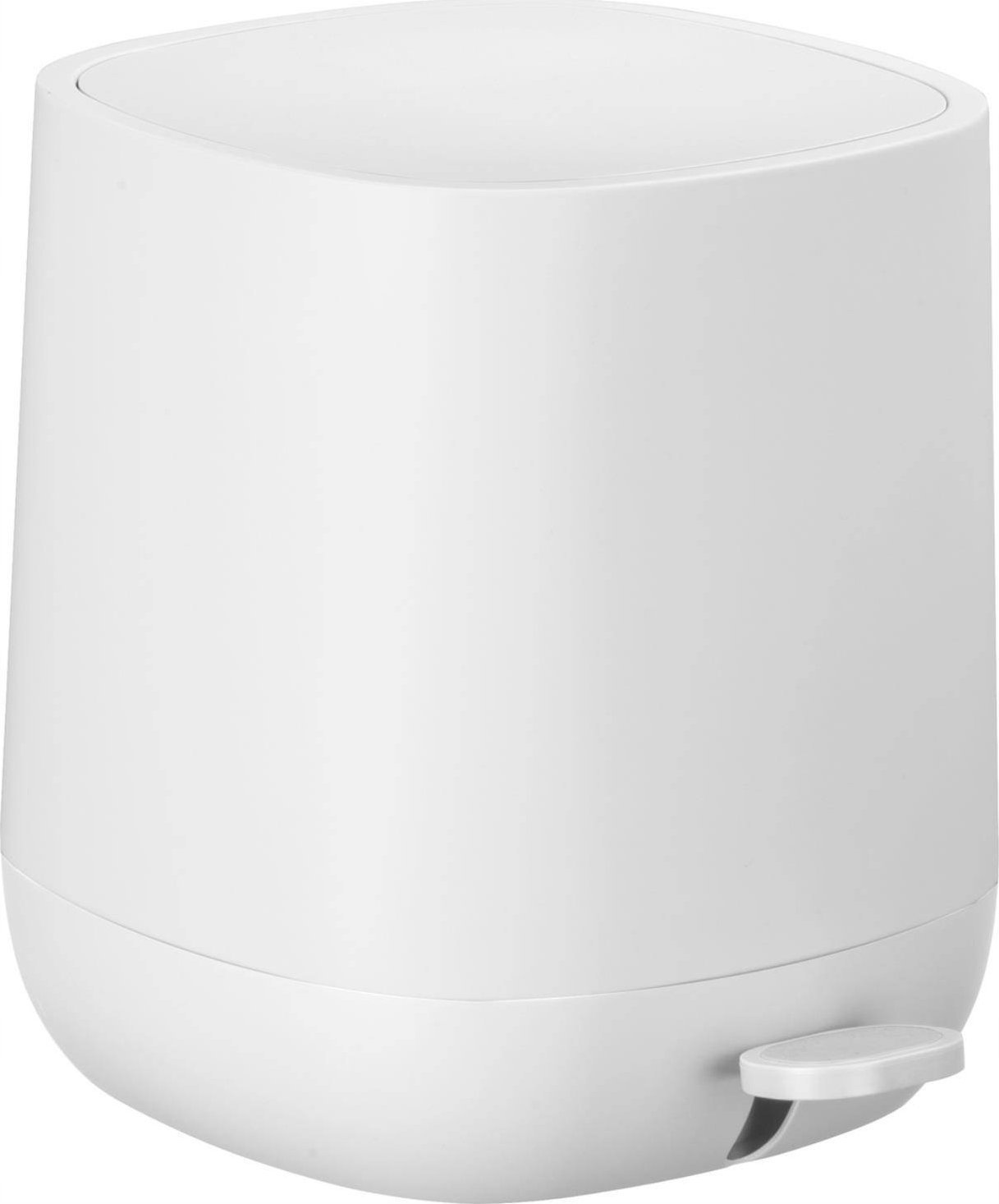 Kosz na śmieci Wenko Kosz łazienkowy na śmieci z pedałem DAVOS, biały mat, 5 L, Wenko